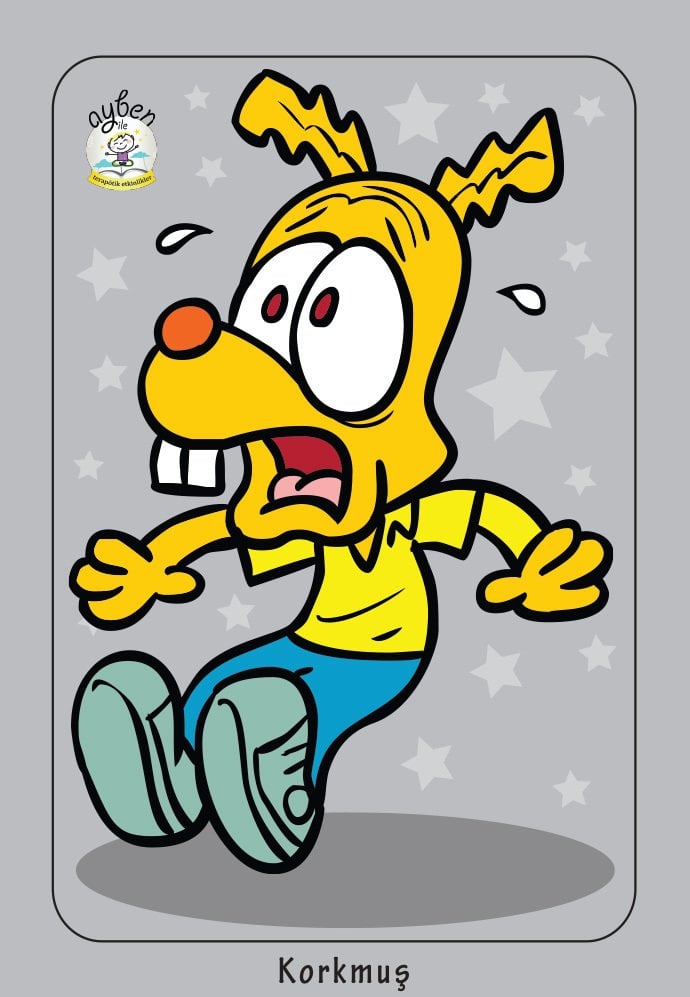 Duygu yapbozları(tekli) Korkmuş