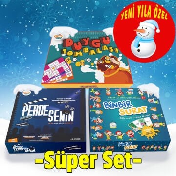 Süper kutu oyun seti